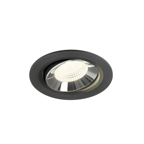 SLV NUMINOS&reg; MOVE L, black/chrome recessed ceiling light 4000 K 55&deg; - Slv 1009854 1 h rgb - 20003729
