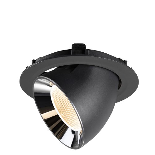 SLV NUMINOS&reg; GIMBLE XL, black/chrome recessed ceiling light 2700 K 20&deg; - Slv 1009866 5 rgb - 20003739