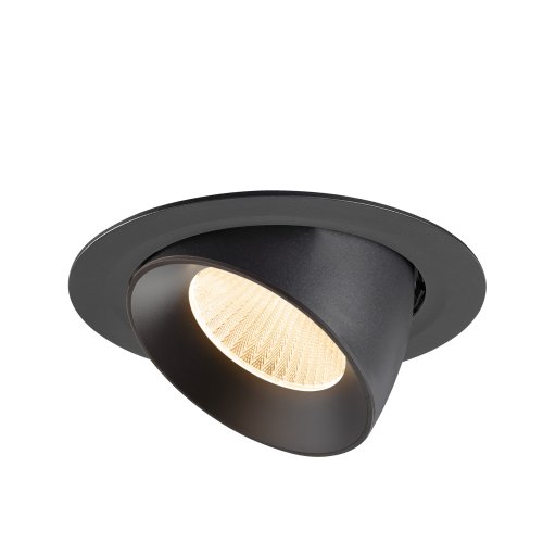 SLV NUMINOS&reg; GIMBLE XL, plafondinbouwarmatuur, 2700K, 40&deg;, zwart - Slv 1009867 3 rgb - 20027907
