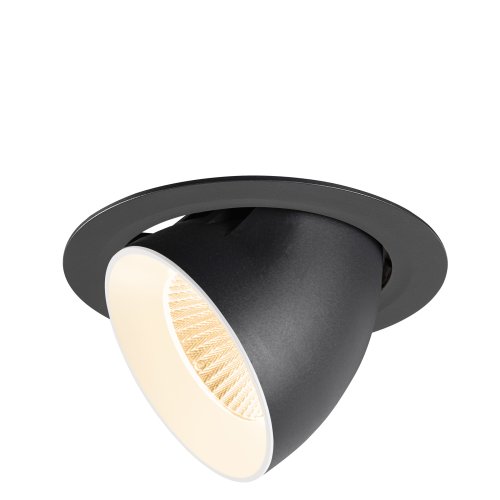 SLV NUMINOS&reg; GIMBLE XL, plafondinbouwarmatuur, 2700K 40&deg;, zwart / wit - Slv 1009868 1 h rgb - 20027908