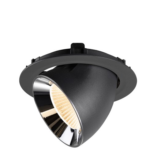 SLV NUMINOS&reg; GIMBLE XL, black/chrome recessed ceiling light 2700 K 40&deg; - Slv 1009869 5 rgb - 20003742