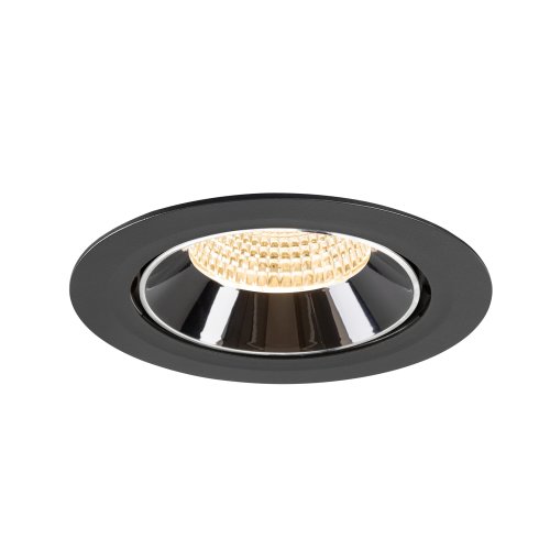 SLV NUMINOS&reg; GIMBLE XL, black/chrome recessed ceiling light 2700 K 55&deg; - Slv 1009872 4 rgb - 20003737