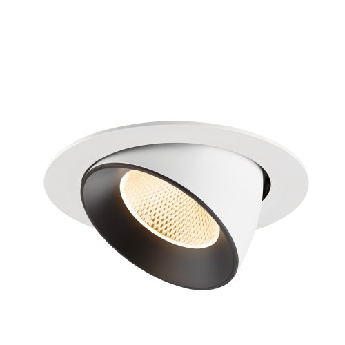 SLV NUMINOS&reg; GIMBLE XL, white/black recessed ceiling light 2700 K 20&deg; - Slv 1009873 3 rgb - 20172036