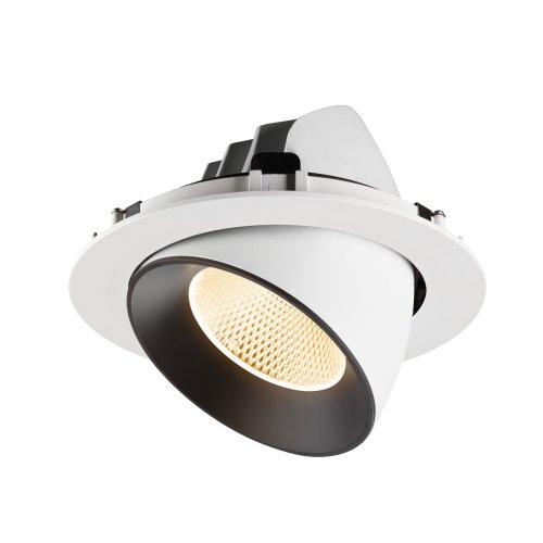 SLV NUMINOS&reg; GIMBLE XL, white/black recessed ceiling light 2700 K 20&deg; - Slv 1009873 6 rgb - 20172036