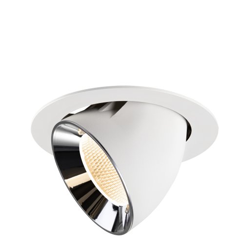 SLV NUMINOS&reg; GIMBLE XL, white/chrom recessed ceiling light 2700 K 20&deg; - Slv 1009875 1 h rgb - 20172037