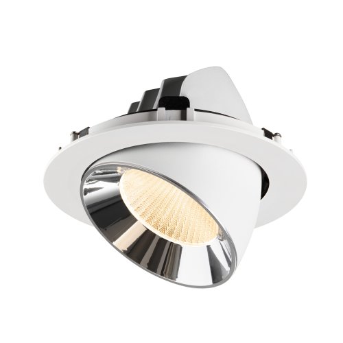 SLV NUMINOS&reg; GIMBLE XL, white/chrom recessed ceiling light 2700 K 40&deg; - Slv 1009878 6 rgb - 20003748