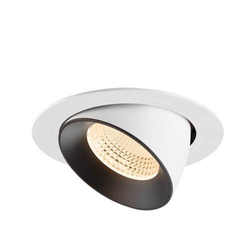 SLV NUMINOS&reg; GIMBLE XL, white/black recessed ceiling light 2700 K 55&deg; - Slv 1009879 3 rgb - 20003784