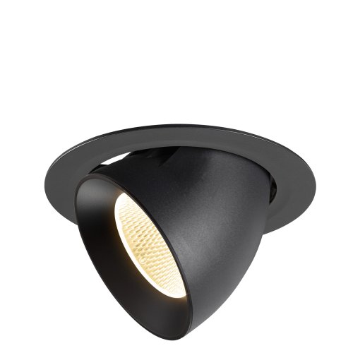 SLV NUMINOS&reg; GIMBLE XL, plafondinbouwarmatuur, 3000K, 20&deg;, zwart - Slv 1009882 1 h rgb - 20027914