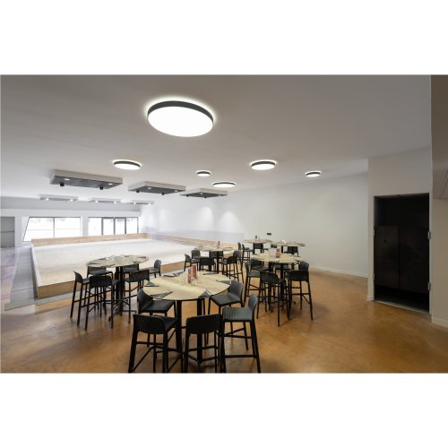 SLV MEDO&reg; PRO 90, plafondopbouwarmatuur, rond, 3000/4000K, 74W, fase-afsni - Slv 1009883 1007312 1007304 1007296 a2 rgb - 20026214