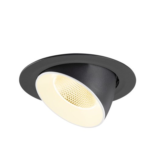 SLV NUMINOS&reg; GIMBLE XL, plafondinbouwarmatuur, 3000K, 20&deg;, zwart / wit - Slv 1009883 3 rgb - 20027915