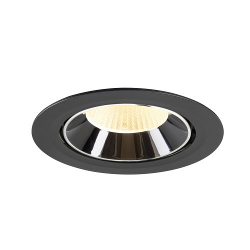 SLV NUMINOS&reg; GIMBLE XL, black/chrome recessed ceiling light 3000 K 40&deg; - Slv 1009887 4 rgb - 20003752