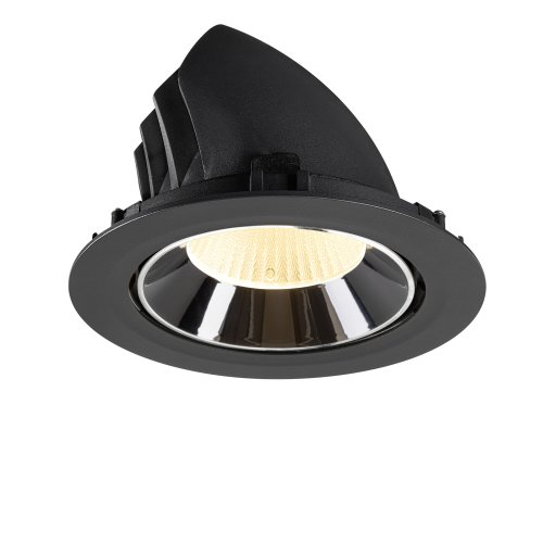 SLV NUMINOS&reg; GIMBLE XL, black/chrome recessed ceiling light 3000 K 40&deg; - Slv 1009887 7 rgb - 20003752
