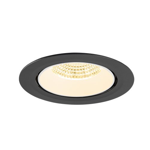 SLV NUMINOS&reg; GIMBLE XL, plafondinbouwarmatuur, 3000K, 55&deg;, zwart / wit - Slv 1009889 4 rgb - 20027919