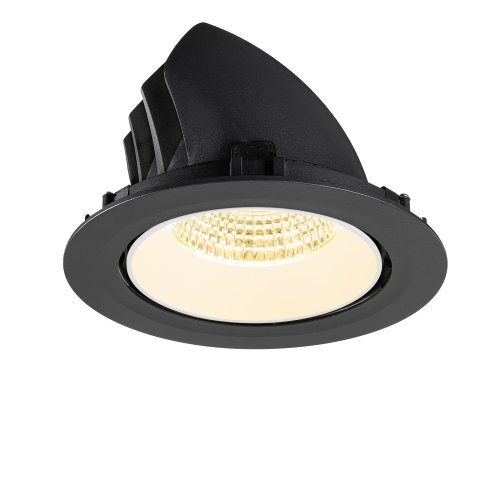 SLV NUMINOS&reg; GIMBLE XL, plafondinbouwarmatuur, 3000K, 55&deg;, zwart / wit - Slv 1009889 7 rgb - 20027919