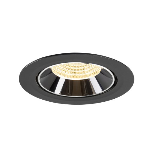 SLV NUMINOS&reg; GIMBLE XL, black/chrome recessed ceiling light 3000 K 55&deg; - Slv 1009890 4 rgb - 20003788