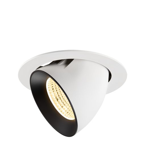 SLV NUMINOS&reg; GIMBLE XL, white/black recessed ceiling light 3000 K 55&deg; - Slv 1009897 1 h rgb - 20172040