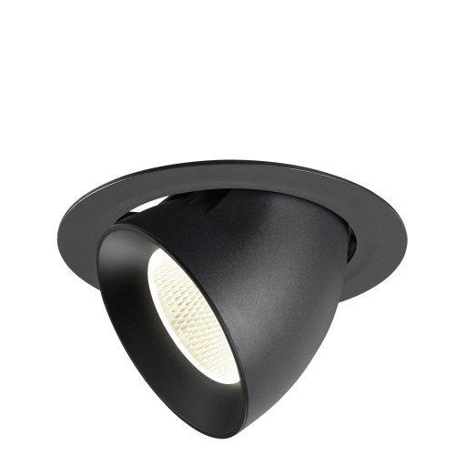 SLV NUMINOS&reg; GIMBLE XL, plafondinbouwarmatuur, 4000K, 20&deg;, zwart - Slv 1009900 1 h rgb - 20027923