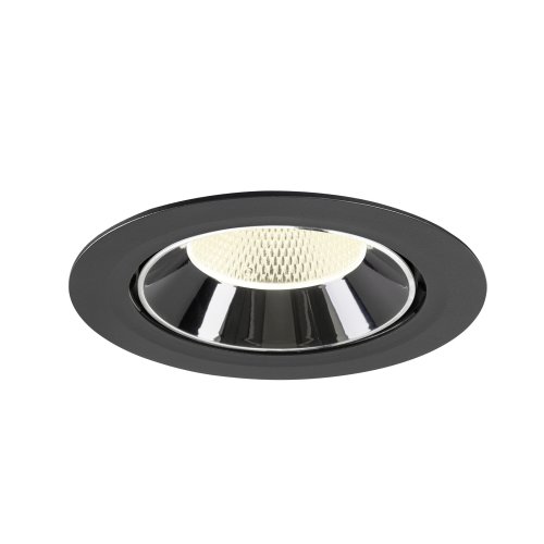 SLV NUMINOS&reg; GIMBLE XL, black/chrome recessed ceiling light 4000 K 20&deg; - Slv 1009902 4 rgb - 20172042