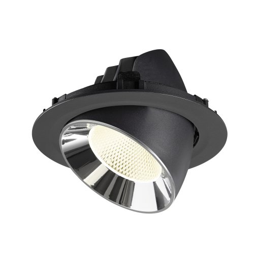 SLV NUMINOS&reg; GIMBLE XL, black/chrome recessed ceiling light 4000 K 20&deg; - Slv 1009902 6 rgb - 20172042