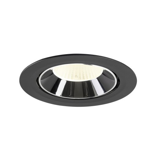 SLV NUMINOS&reg; GIMBLE XL, black/chrome recessed ceiling light 4000 K 40&deg; - Slv 1009905 4 rgb - 20172043