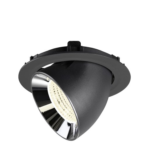 SLV NUMINOS&reg; GIMBLE XL, black/chrome recessed ceiling light 4000 K 55&deg; - Slv 1009908 5 rgb - 20172044
