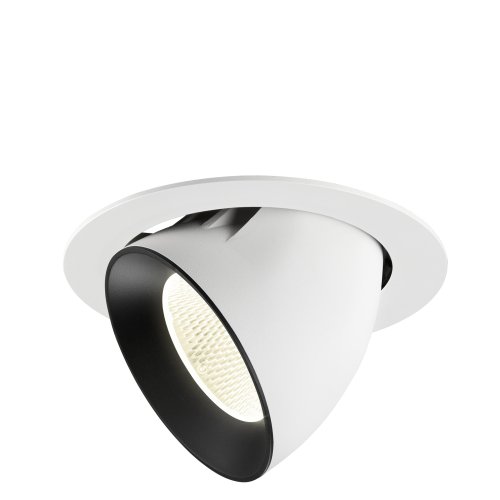 SLV NUMINOS&reg; GIMBLE XL, white/black recessed ceiling light 4000 K 20&deg; - Slv 1009909 1 h rgb - 20172045