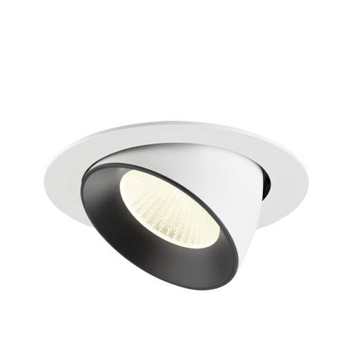 SLV NUMINOS&reg; GIMBLE XL, white/black recessed ceiling light 4000 K 40&deg; - Slv 1009912 3 rgb - 20172047