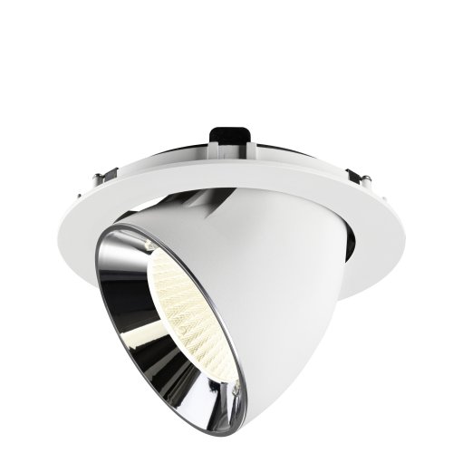 SLV NUMINOS&reg; GIMBLE XL, white/chrom recessed ceiling light 4000 K 40&deg; - Slv 1009914 5 rgb - 20172048