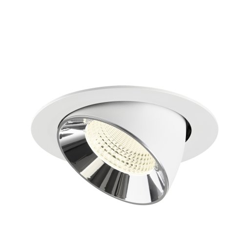 SLV NUMINOS&reg; GIMBLE XL, white/chrom recessed ceiling light 4000 K 55&deg; - Slv 1009917 3 rgb - 20172050