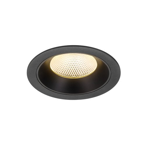 SLV NUMINOS&reg; XL, plafondinbouwarmatuur 3000K, 40&deg;, IP20, rond, zwart - Slv 1009939 1 h rgb - 20027943