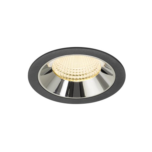 SLV NUMINOS&reg; XL, black/chrome recessed ceiling light 3000 K 55&deg; - Slv 1009944 1 h rgb - 20172062