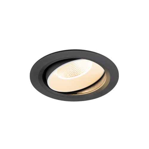 SLV NUMINOS&reg; MOVE XL, plafondinbouwarmatuur 2700K, 20&deg;, IP20, rond, zwart  - Slv 1009973 1 h rgb - 20027960