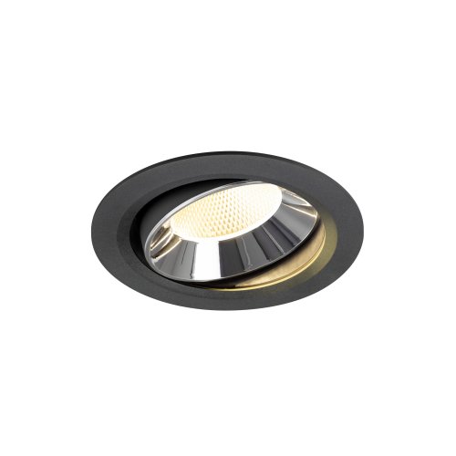 SLV NUMINOS&reg; MOVE XL, black/chrome recessed ceiling light 3000 K 20&deg; - Slv 1009992 1 h rgb - 20172087