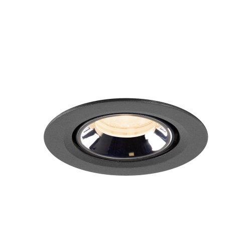 SLV NUMINOS&reg; GIMBLE XS, black/chrome recessed ceiling light 2700 K 40&deg; - Slv 1010031 4 rgb - 20208381