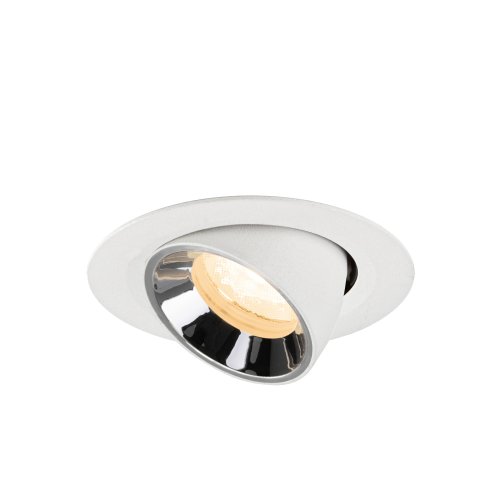 SLV NUMINOS&reg; GIMBLE XS, white/chrom recessed ceiling light 2700 K 40&deg; - Slv 1010040 3 rgb - 20172110