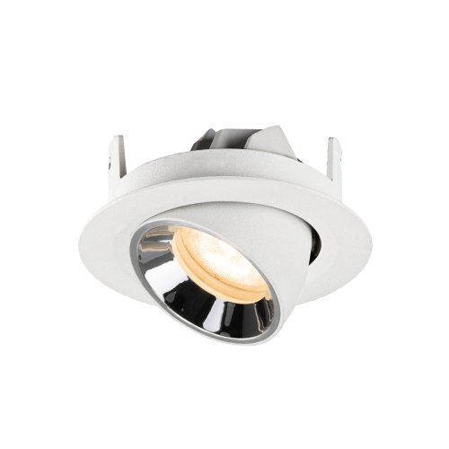 SLV NUMINOS&reg; GIMBLE XS, white/chrom recessed ceiling light 2700 K 55&deg; - Slv 1010043 6 rgb - 20172112
