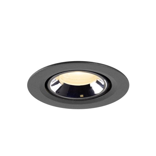 SLV NUMINOS&reg; GIMBLE XS, black/chrome recessed ceiling light 3000 K 20&deg; - Slv 1010046 4 rgb - 20172113