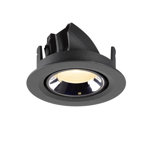 SLV NUMINOS&reg; GIMBLE XS, black/chrome recessed ceiling light 3000 K 20&deg; - Slv 1010046 7 rgb - 20172113