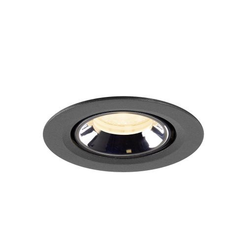 SLV NUMINOS&reg; GIMBLE XS, black/chrome recessed ceiling light 3000 K 40&deg; - Slv 1010049 4 rgb - 20172114