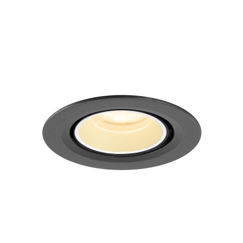 SLV NUMINOS&reg; GIMBLE XS, plafondinbouwarmatuur, 3000 K, 55&deg;, IP20, rond zwa - Slv 1010051 4 rgb - 20028000