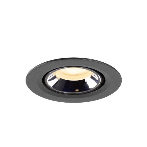 SLV NUMINOS&reg; GIMBLE XS, black/chrome recessed ceiling light 3000 K 55&deg; - Slv 1010052 4 rgb - 20172115