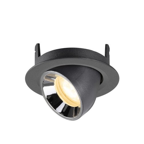 SLV NUMINOS&reg; GIMBLE XS, black/chrome recessed ceiling light 3000 K 55&deg; - Slv 1010052 5 rgb - 20172115