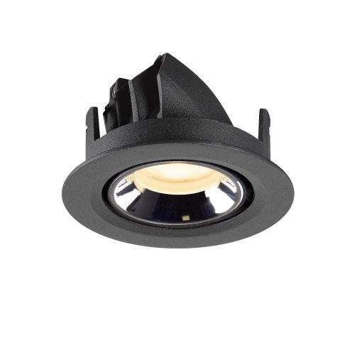 SLV NUMINOS&reg; GIMBLE XS, black/chrome recessed ceiling light 3000 K 55&deg; - Slv 1010052 7 rgb - 20172115