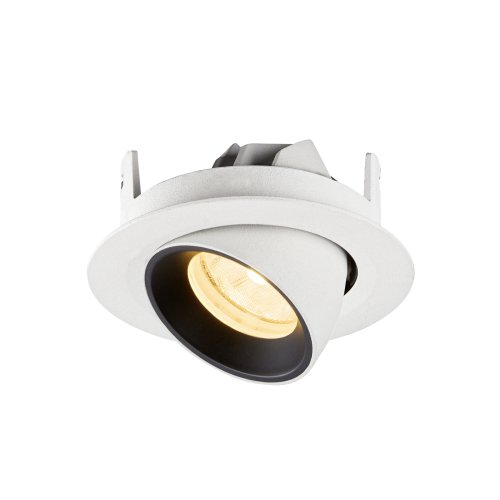 SLV NUMINOS&reg; GIMBLE XS, white/black recessed ceiling light 3000 K 20&deg; - Slv 1010053 6 rgb - 20172116