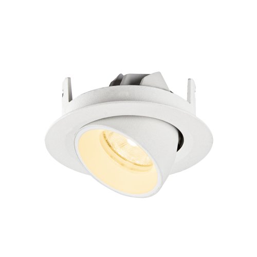 SLV NUMINOS&reg; GIMBLE XS, plafondinbouwarmatuur, 3000 K, 20&deg;, IP20, rond, wi - Slv 1010054 6 rgb - 20028001
