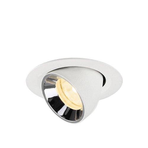 SLV NUMINOS&reg; GIMBLE XS, white/chrom recessed ceiling light 3000 K 20&deg; - Slv 1010055 1 h rgb - 20172117