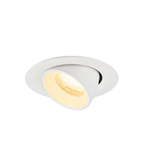 SLV NUMINOS&reg; GIMBLE XS, plafondinbouwarmatuur, 3000 K, 40&deg;, IP20, rond, wi - Slv 1010057 3 rgb - 20028002