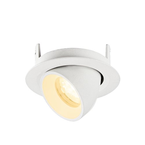 SLV NUMINOS&reg; GIMBLE XS, plafondinbouwarmatuur, 3000 K, 40&deg;, IP20, rond, wi - Slv 1010057 5 rgb - 20028002