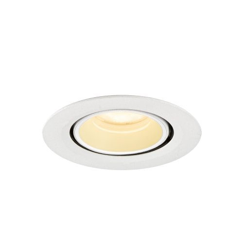 SLV NUMINOS&reg; GIMBLE XS, plafondinbouwarmatuur, 3000 K, 55&deg;, IP20, rond, wi - Slv 1010060 4 rgb - 20028003