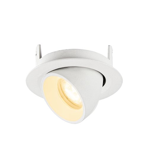 SLV NUMINOS&reg; GIMBLE XS, plafondinbouwarmatuur, 3000 K, 55&deg;, IP20, rond, wi - Slv 1010060 5 rgb - 20028003
